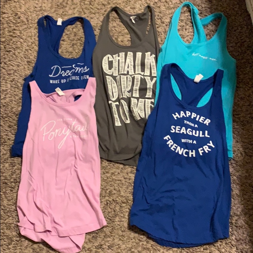 Workout tank lot